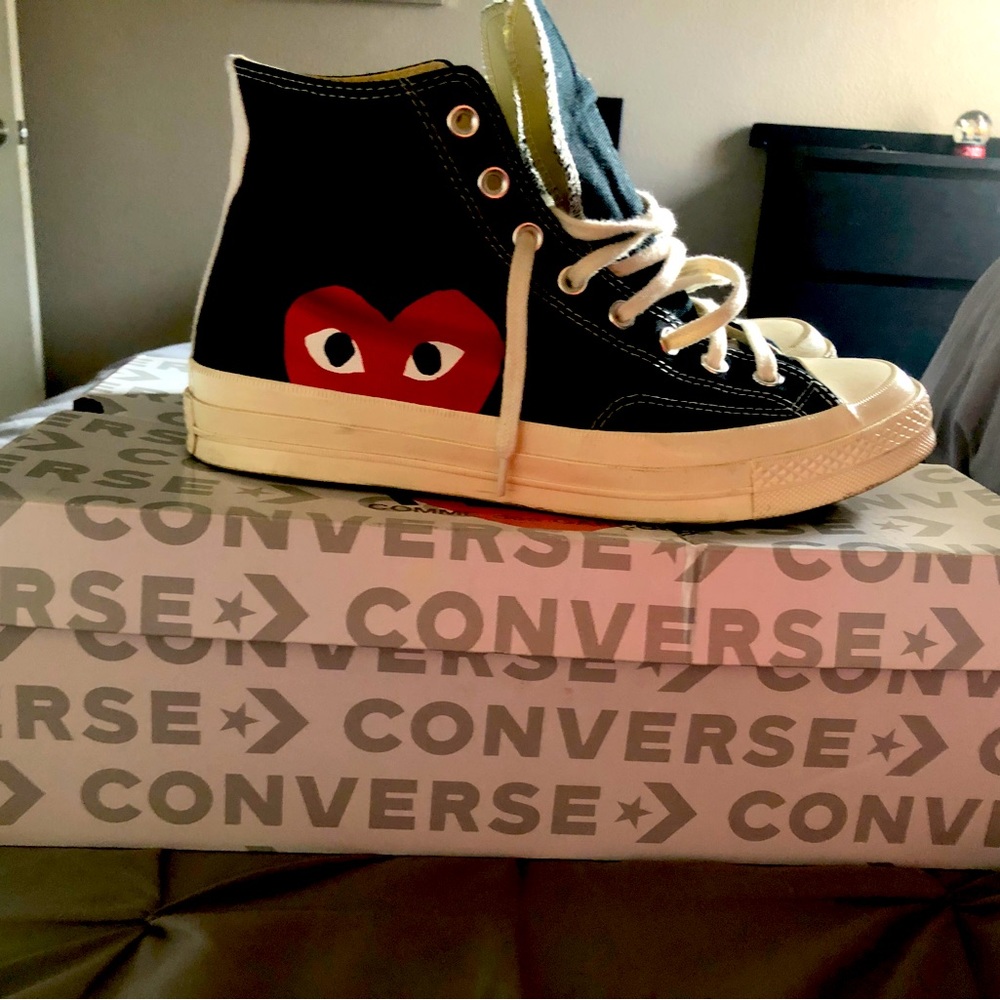 I am selling CDG Converse. Size 10.5